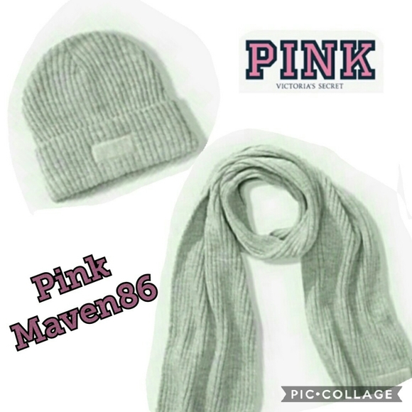PINK Victoria's Secret Accessories - ♥️VS Pink Scarf/Beanie